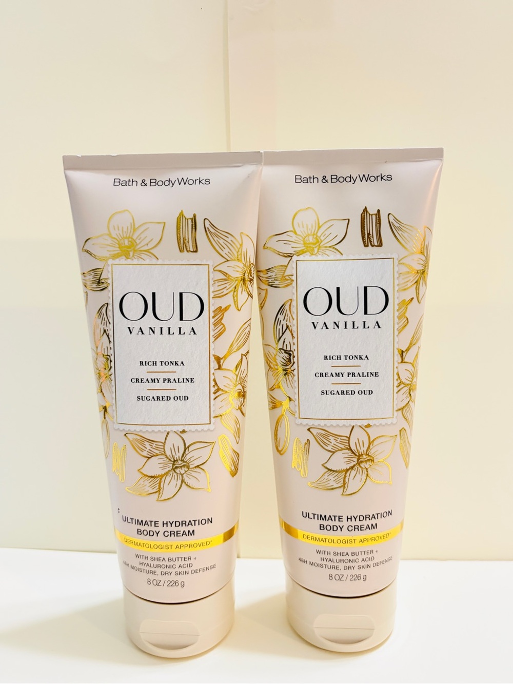 Bath & Body Works Oud Vanilla Body Cream — pack of 2